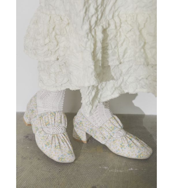 merry jenny「ギャザーバンドシューズ」|パンプス|