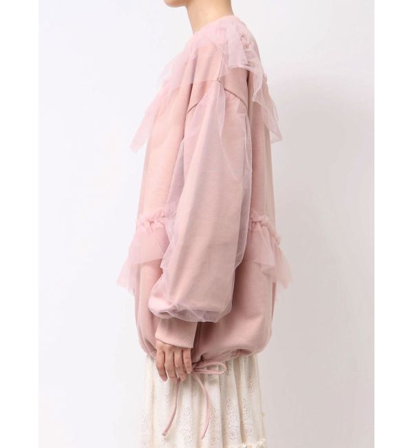 merry jenny「チュールパフスウェット」|スウェット・ジャージ|