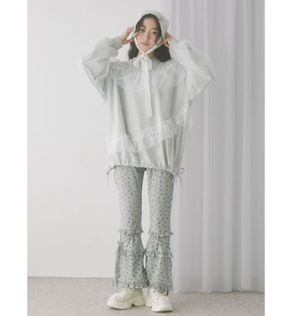 merry jenny「チュールパフスウェット」|スウェット・ジャージ|
