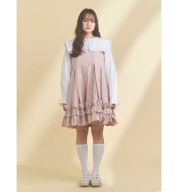 merry jenny「ribbonフリルカラーブラウス」|シャツ・ブラウス|