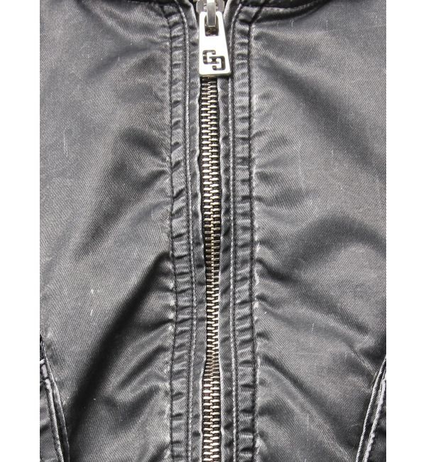 GYDA「pigment processed hoodieブルゾン」|ブルゾン・スタジャン|