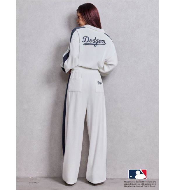 GYDA「GYDA［MLB］2ラインハーフZIPショートトップス」|Tシャツ・カットソー|