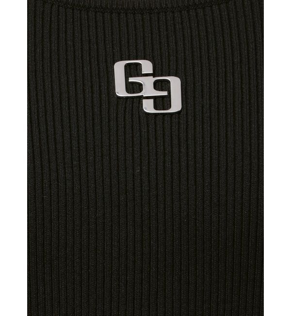 GYDA「GGプレート long sleeveニットワンピース」|ワンピース|