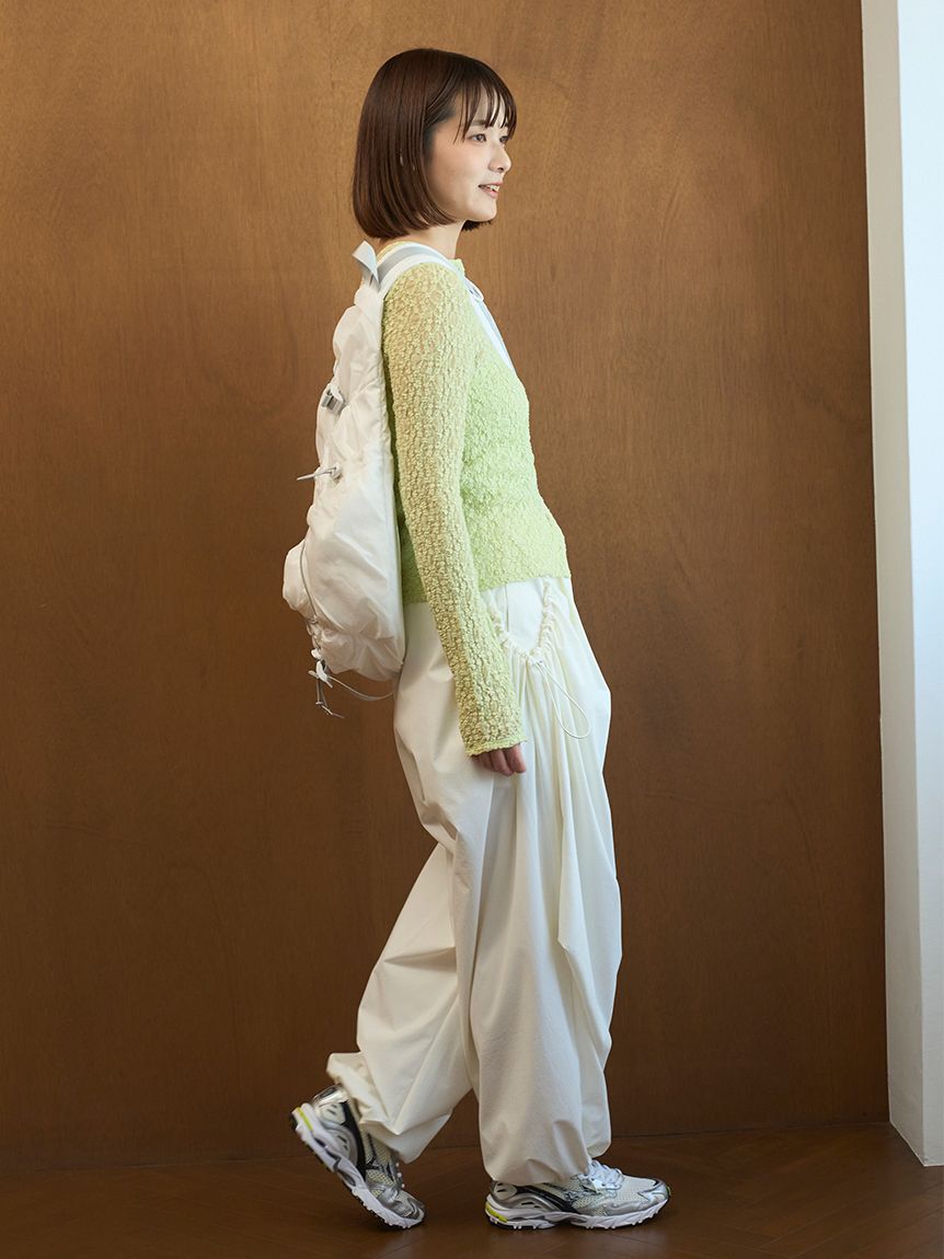 emmi atelier「2wayストレッチレースカットソー」|Tシャツ・カットソー|