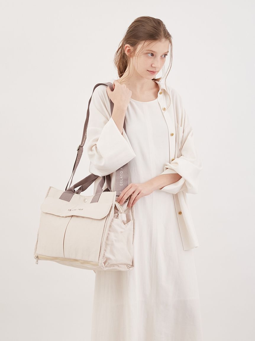 GELATO PIQUE KIDS & BABY「【ONLINE限定】2wayスクエアママバッグ」|マタニティ・ママグッズ|