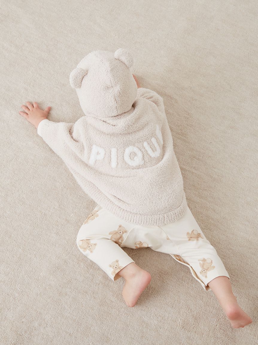 GELATO PIQUE KIDS & BABY「【ONLINE限定カラーあり】【BABY】パウダーベアポンチョ」|その他ベビーウェア|