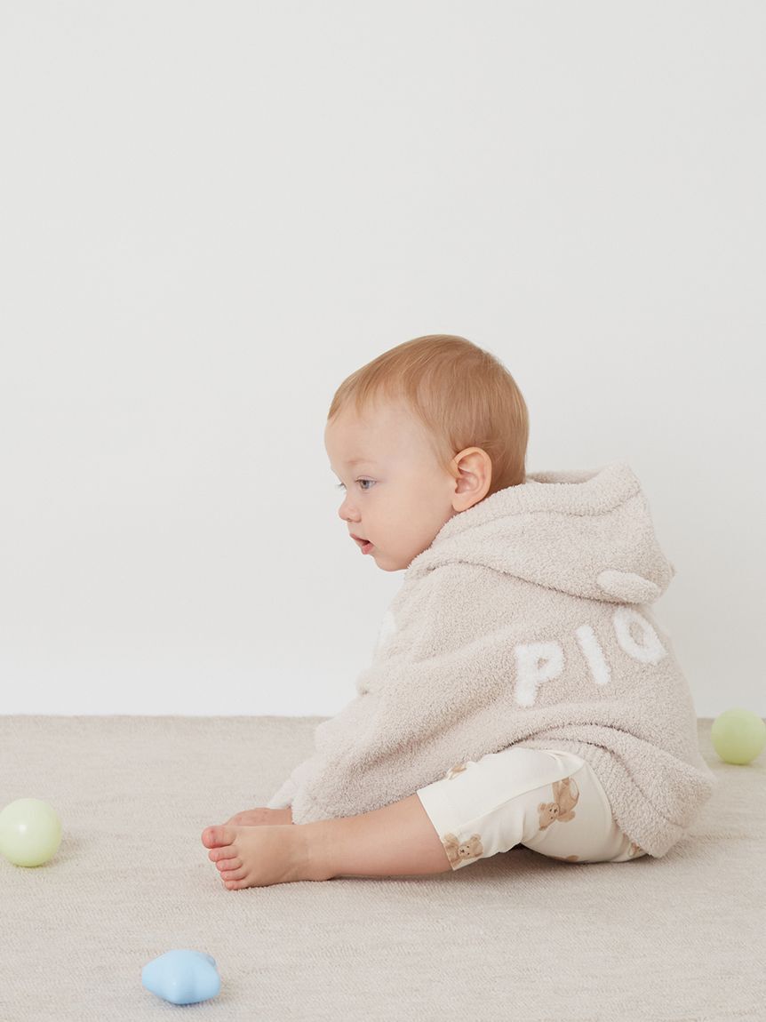 GELATO PIQUE KIDS & BABY「【ONLINE限定カラーあり】【BABY】パウダーベアポンチョ」|その他ベビーウェア|