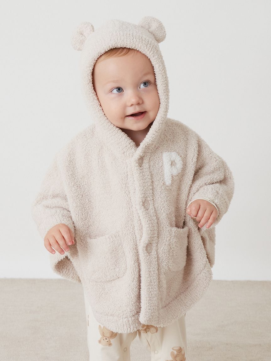 GELATO PIQUE KIDS & BABY「【ONLINE限定カラーあり】【BABY】パウダーベアポンチョ」|その他ベビーウェア|
