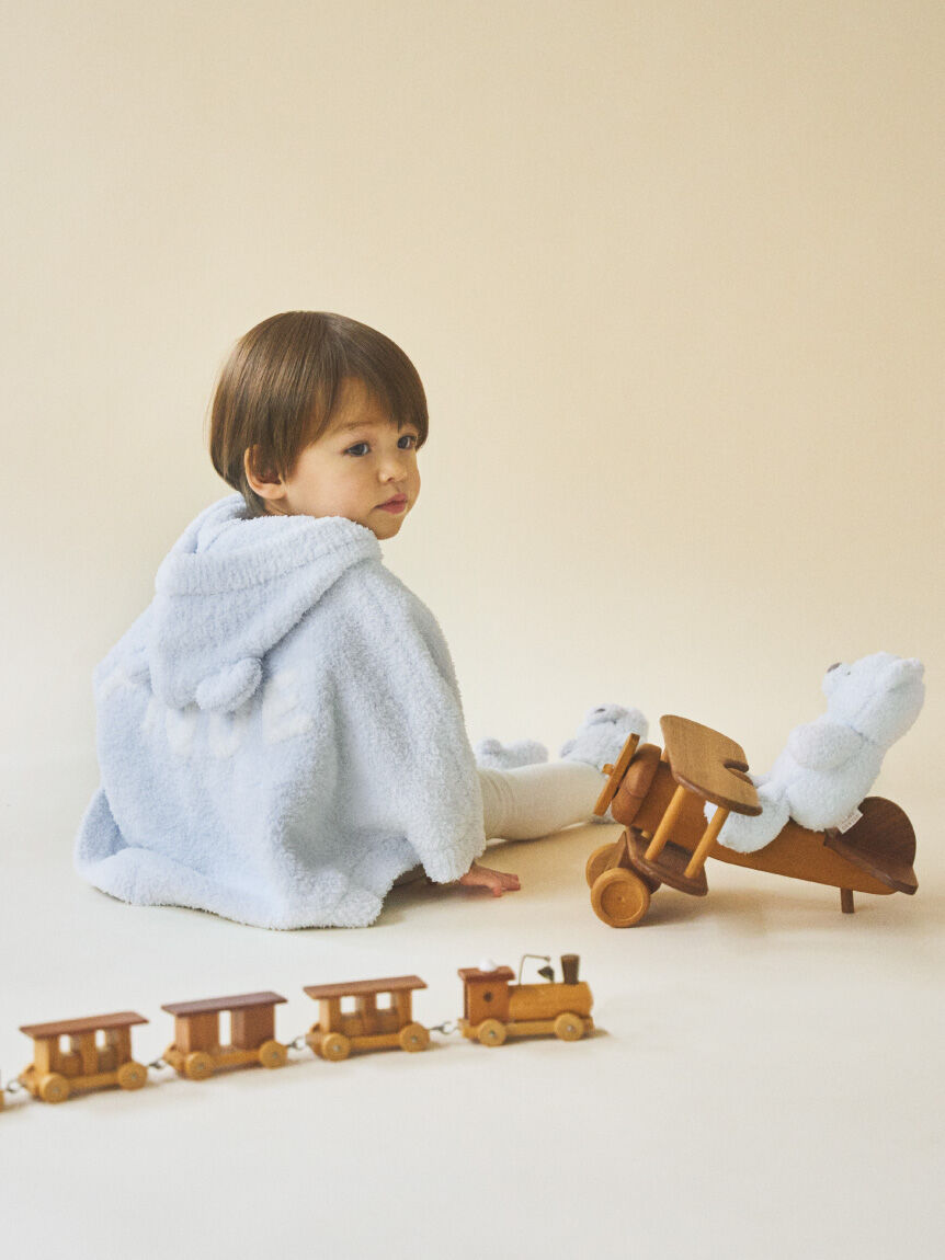 GELATO PIQUE KIDS & BABY「【ONLINE限定カラーあり】【BABY】パウダーベアポンチョ」|その他ベビーウェア|