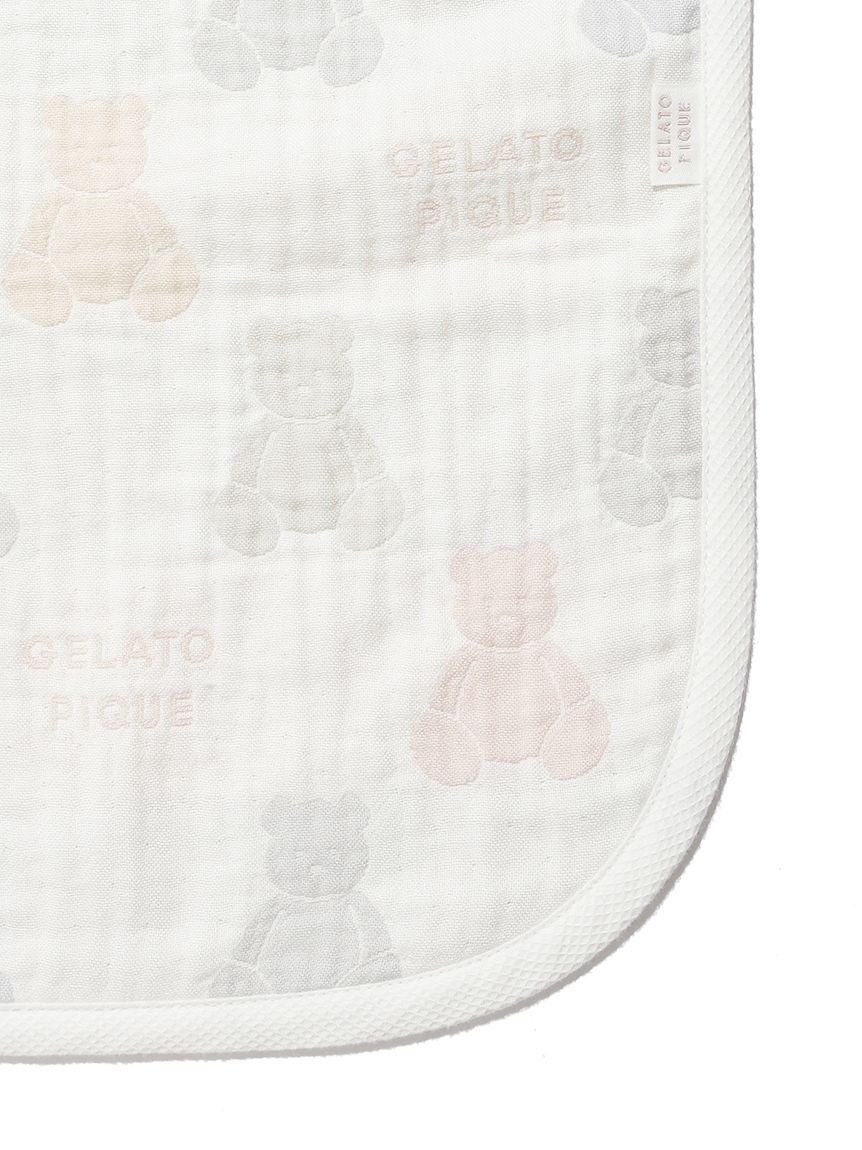 GELATO PIQUE KIDS & BABY「【ラッピング済み】【BABY】ベア３重ガーゼブランケット&ピローSET」|その他ベビー用品|