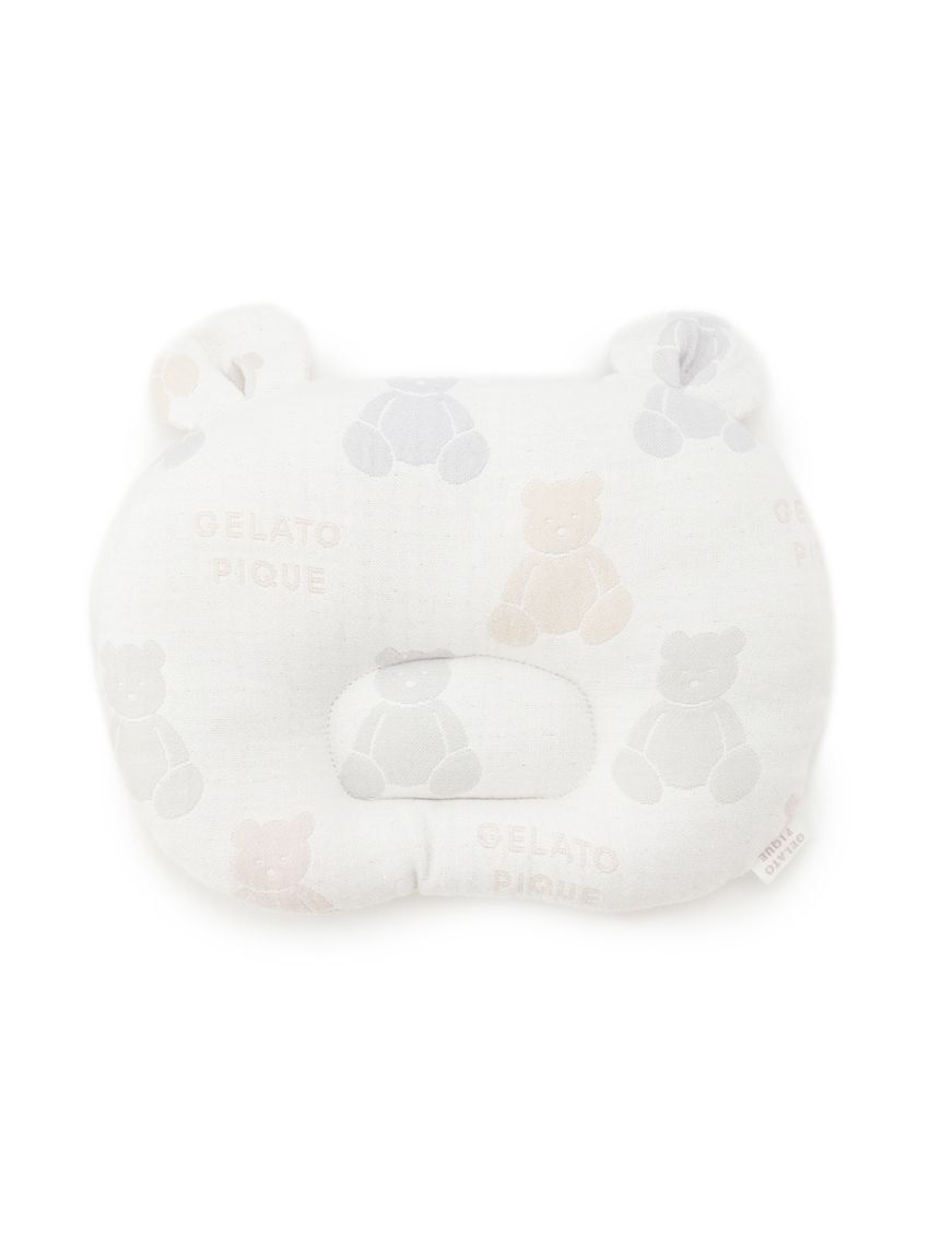 GELATO PIQUE KIDS & BABY「【ラッピング済み】【BABY】ベア３重ガーゼブランケット&ピローSET」|その他ベビー用品|