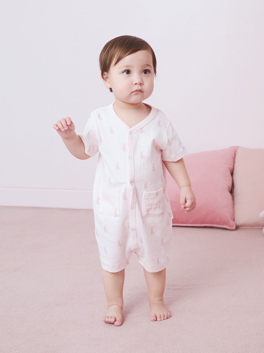 GELATO PIQUE KIDS & BABY「【BABY】ぬいぐるみ柄ロンパース」|ロンパース|