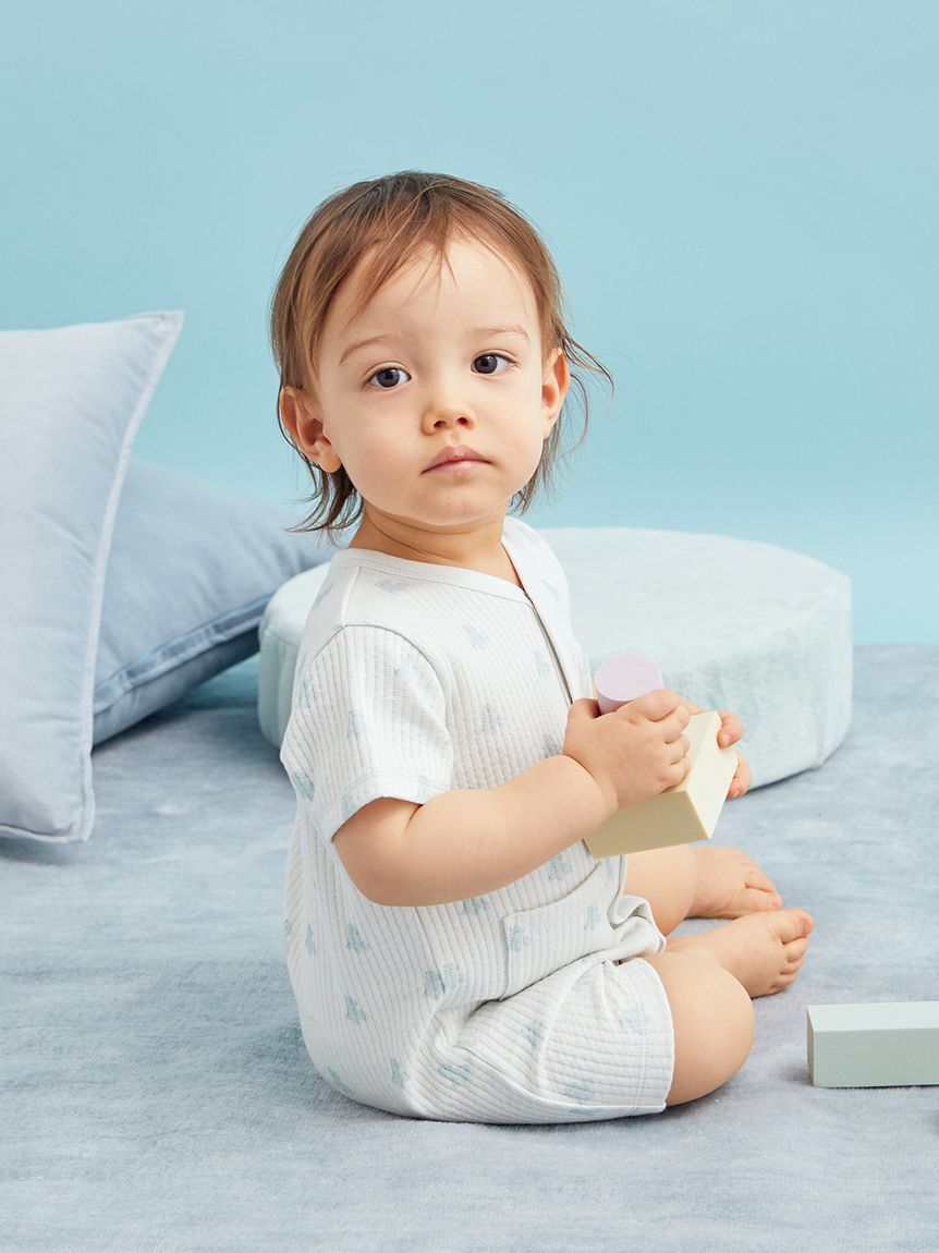 GELATO PIQUE KIDS & BABY「【BABY】ぬいぐるみ柄ロンパース」|ロンパース|