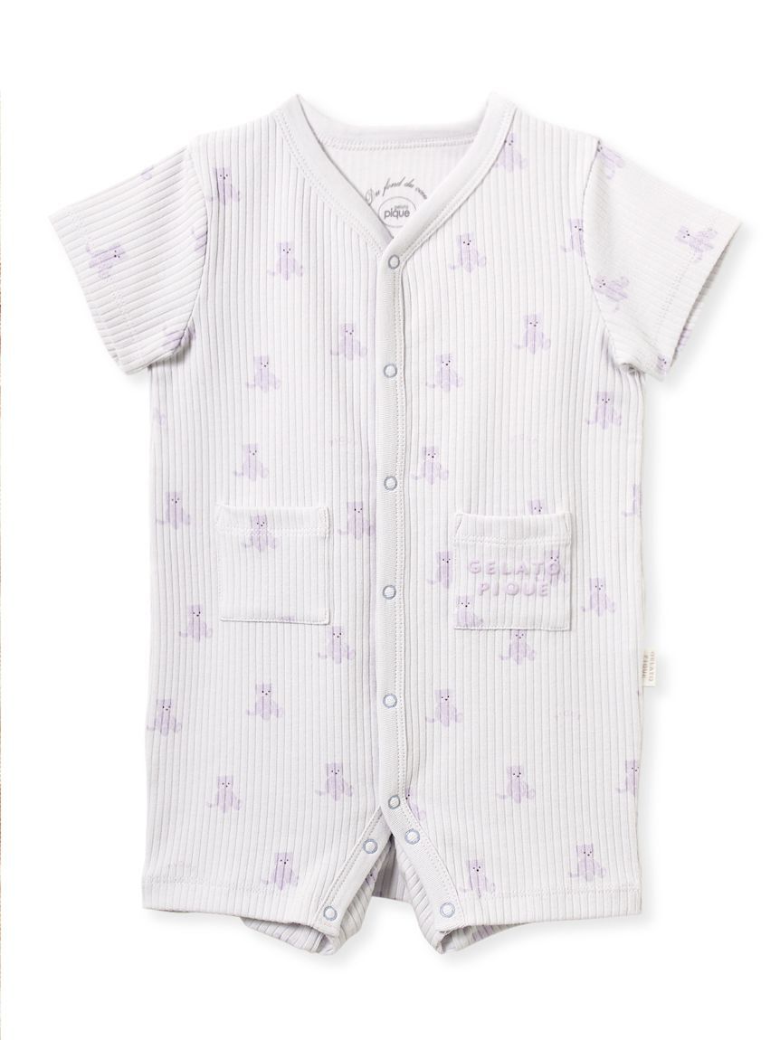 GELATO PIQUE KIDS & BABY「【BABY】ぬいぐるみ柄ロンパース」|ロンパース|