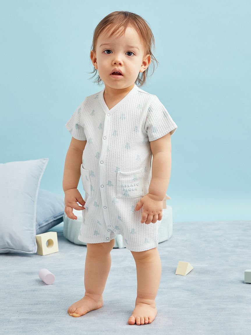 GELATO PIQUE KIDS & BABY「【BABY】ぬいぐるみ柄ロンパース」|ロンパース|MNT