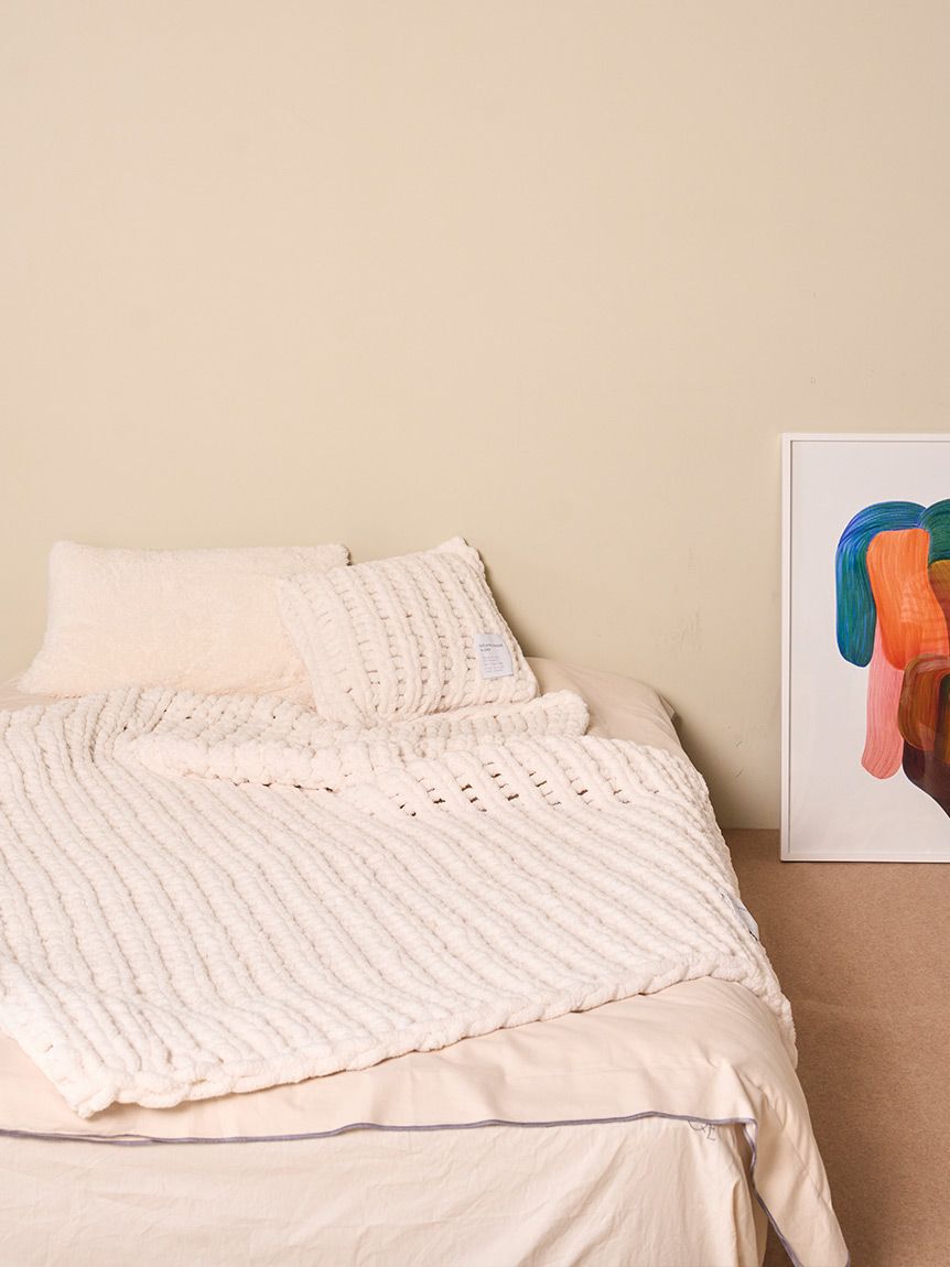 gelato pique Sleep「【Sleep】チャンキーニット マルチカバー」|その他|