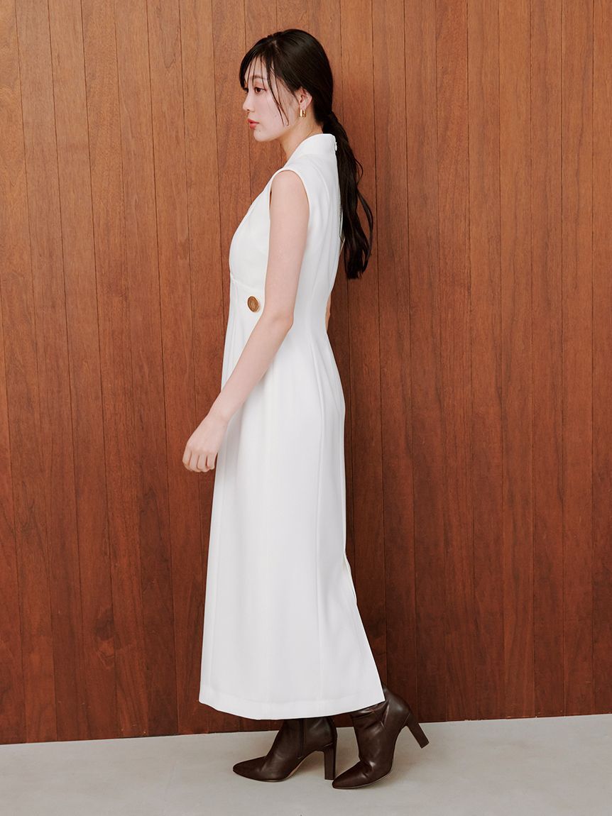 SNIDEL「レイヤードライクジレワンピース」|ワンピース|