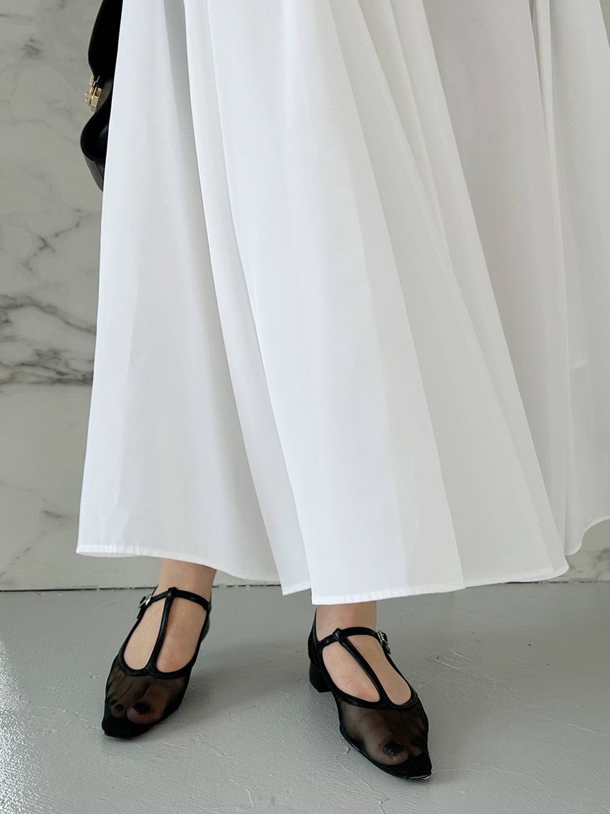 SNIDEL「キャミジレセットスカート」|ワンピース|