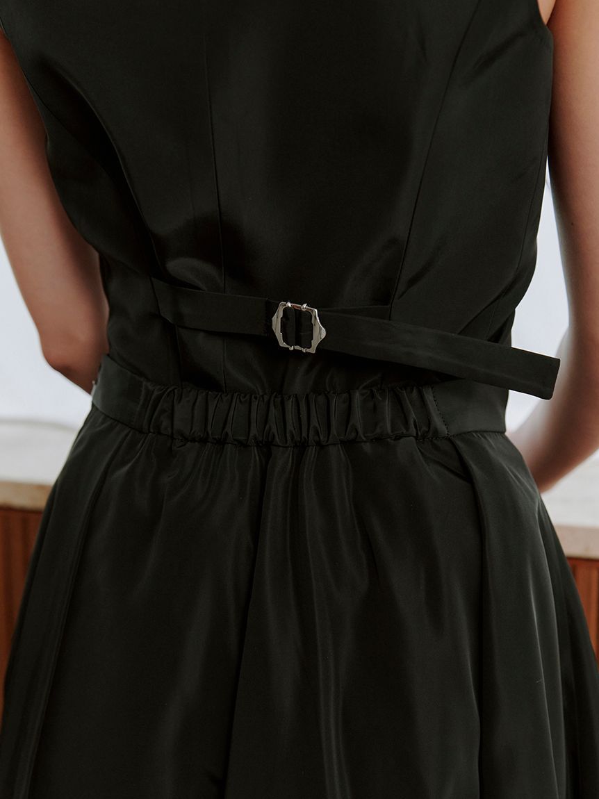 SNIDEL「キャミジレセットスカート」|ワンピース|