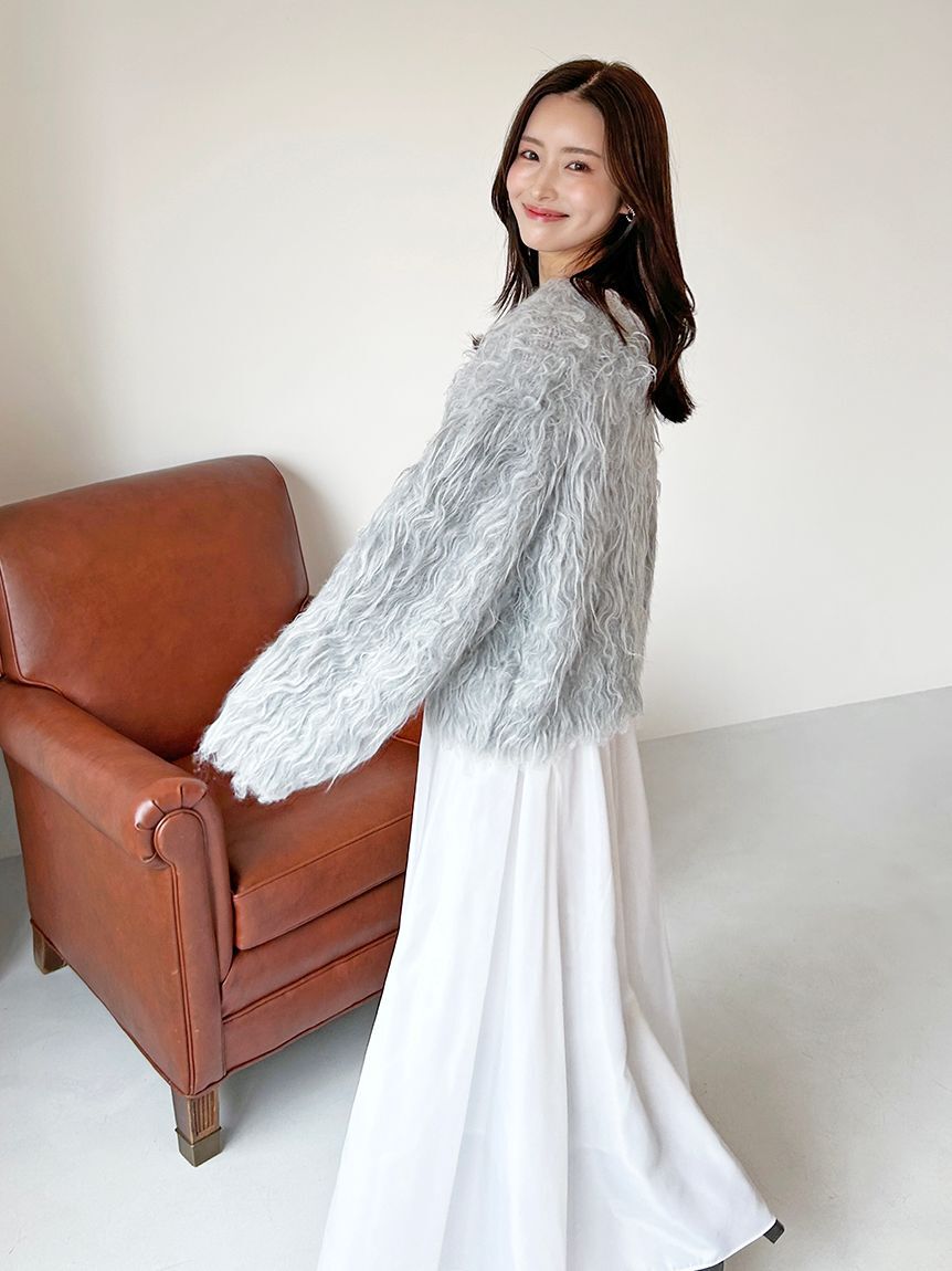 SNIDEL「キャミジレセットスカート」|ワンピース|