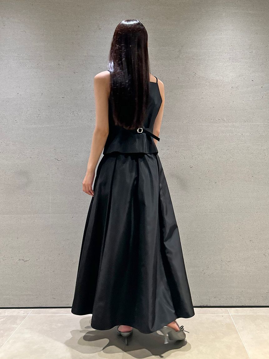 SNIDEL「キャミジレセットスカート」|ワンピース|