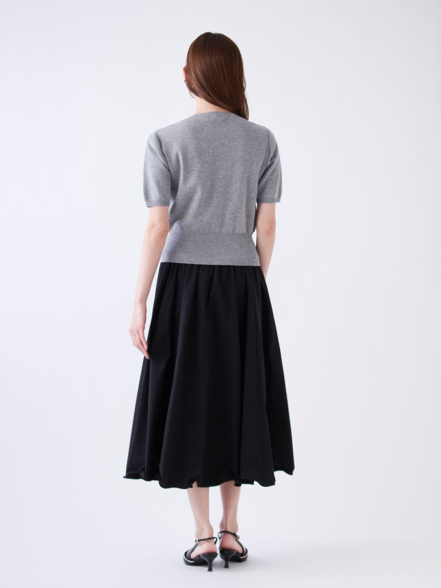 SNIDEL「【WEB限定/ROSE Collection】モチーフボタンニットカーディガン」|カーディガン|