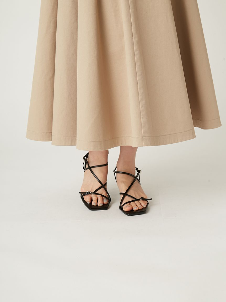 FRAY I.D「【FRAY I.D｜Dickies】チノフレアスカート」|スカート|