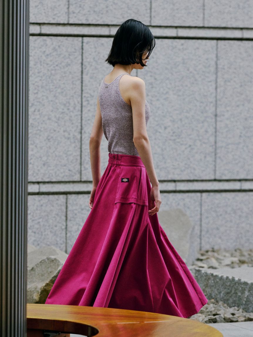 FRAY I.D「【FRAY I.D｜Dickies】チノフレアスカート」|スカート|