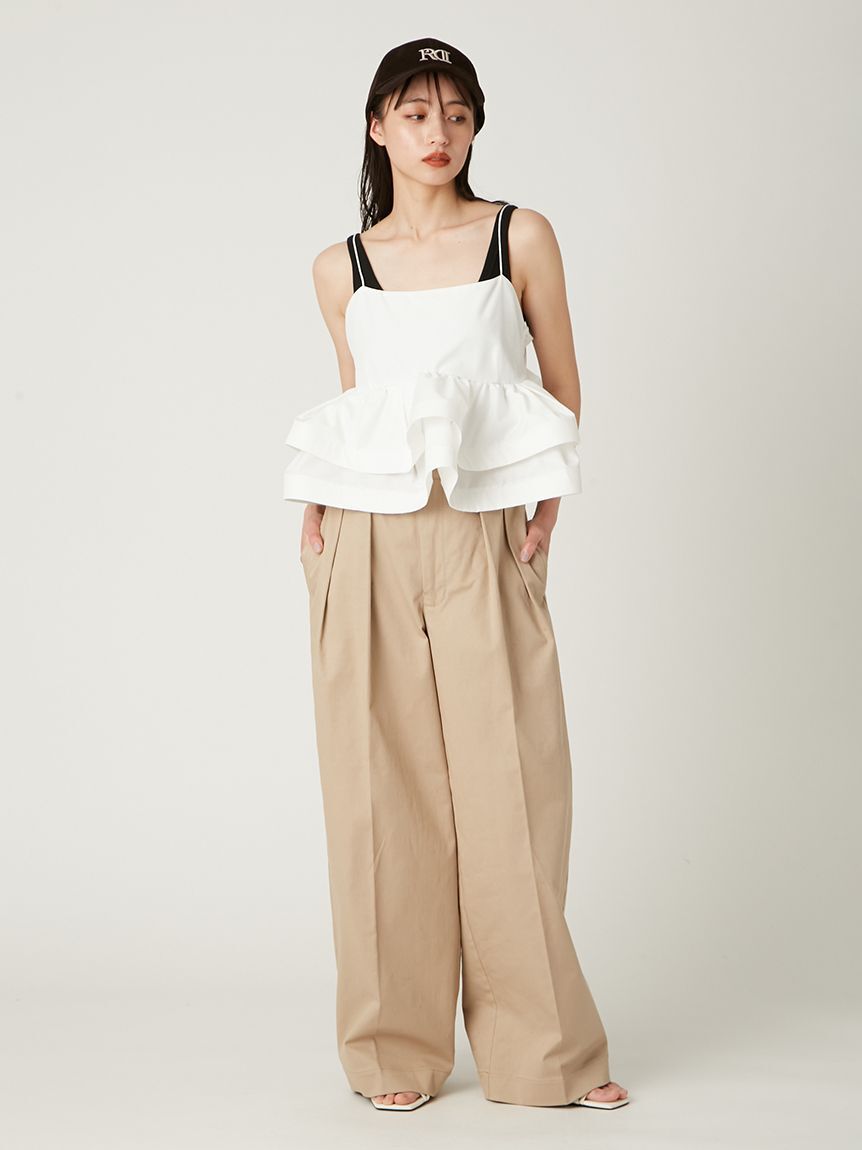 FRAY I.D「【FRAY I.D｜Dickies】マルチファブリックロゴキャップ」|キャップ・キャスケット|