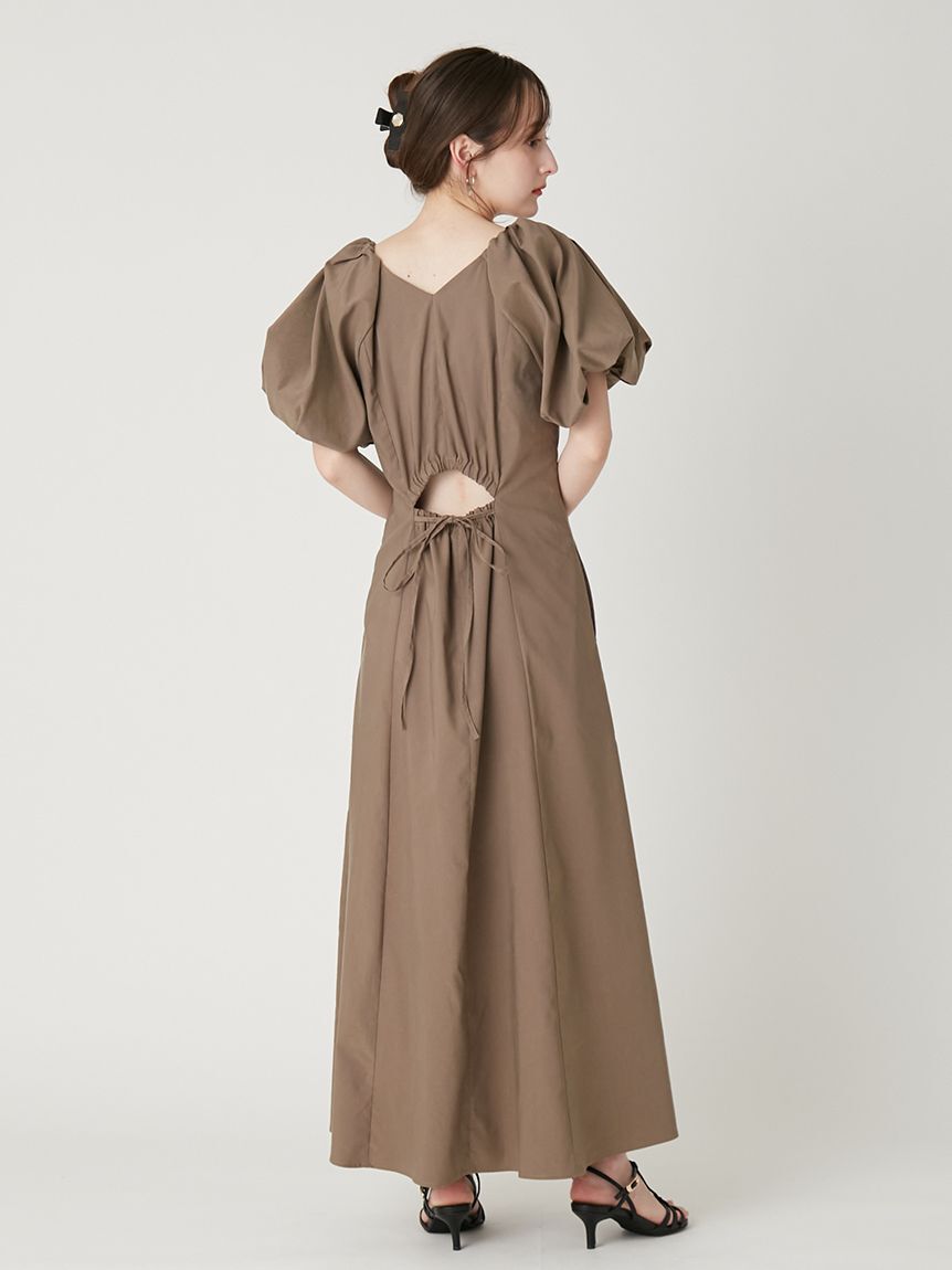 FRAY I.D「【00サイズあり】ボリュームパフスリーブワンピース」|ワンピース|