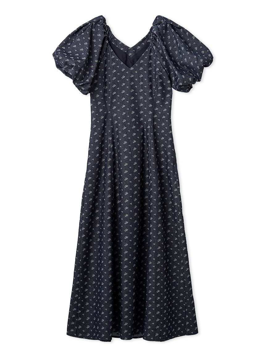 FRAY I.D「【00サイズあり】ボリュームパフスリーブワンピース」|ワンピース|