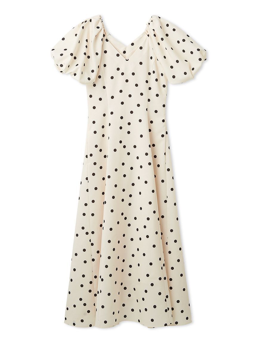 FRAY I.D「【00サイズあり】ボリュームパフスリーブワンピース」|ワンピース|