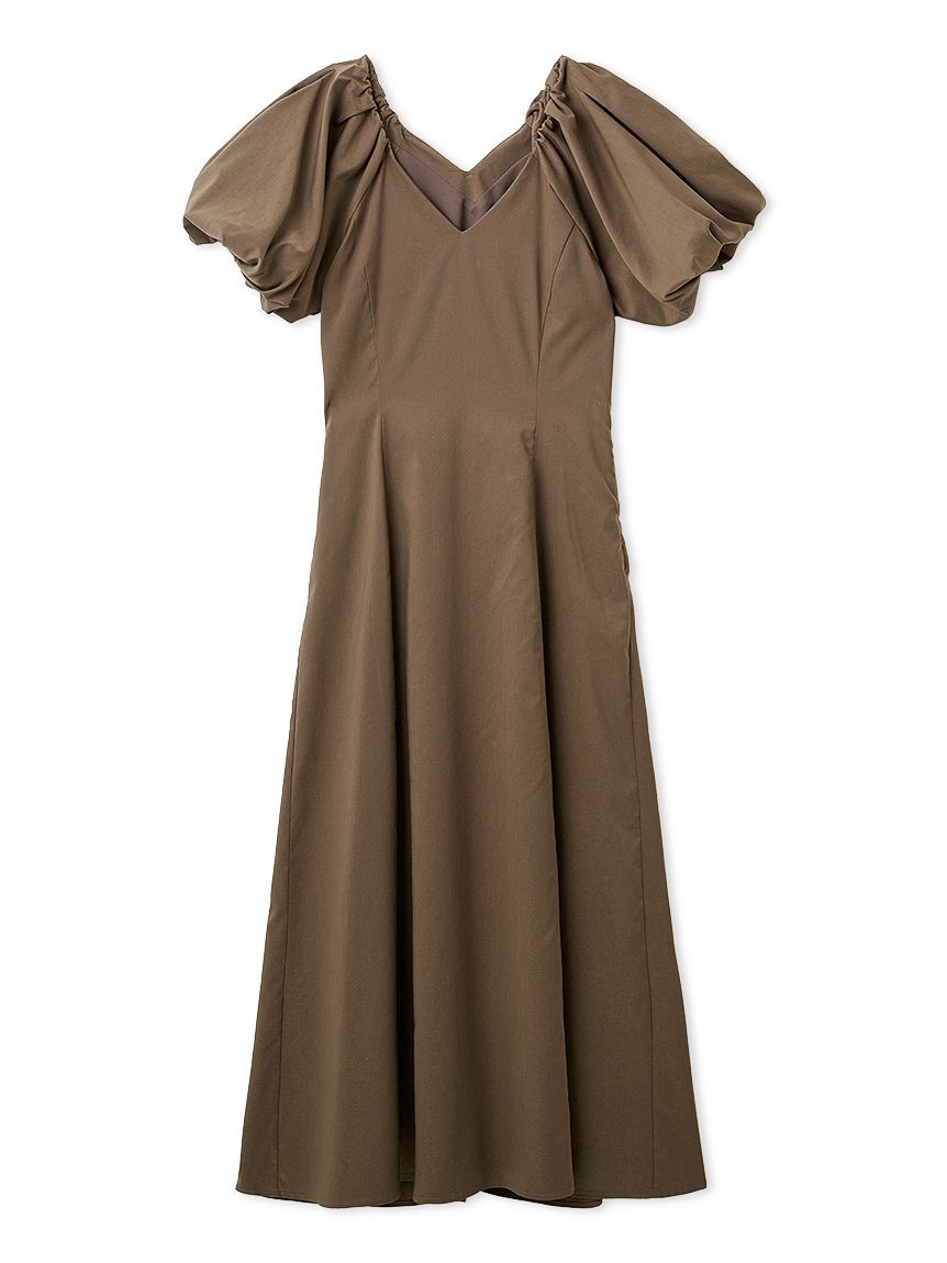 FRAY I.D「【00サイズあり】ボリュームパフスリーブワンピース」|ワンピース|