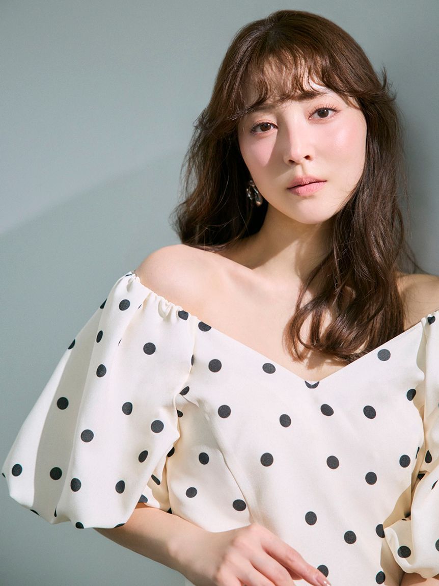 FRAY I.D「【00サイズあり】ボリュームパフスリーブワンピース」|ワンピース|