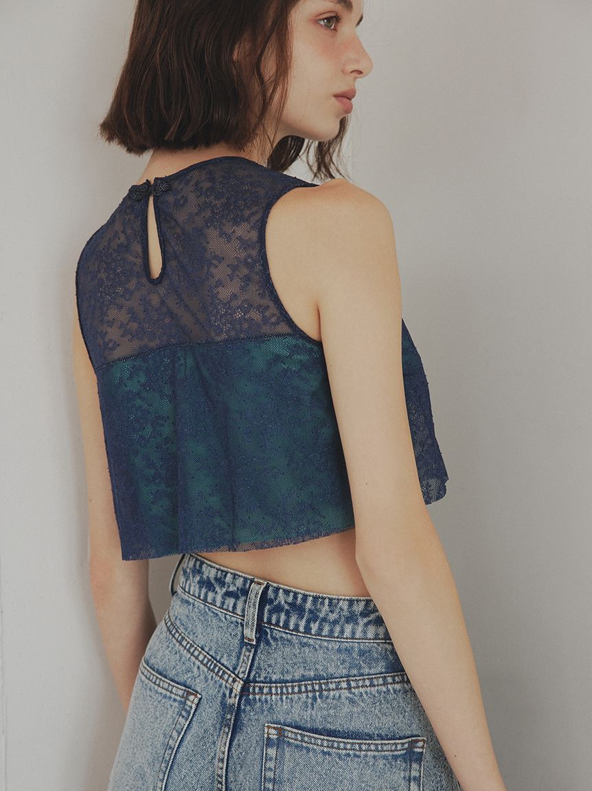 LILY BROWN Lingerie「レディメイクブラカップイン/シノワズリ」|インナー|NVY