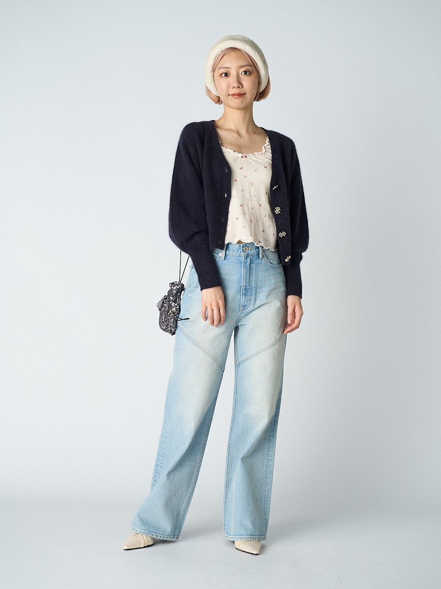 LILY BROWN Lingerie「【LILY BROWN Lingerie】コットンフリルタンク」|タンクトップ|