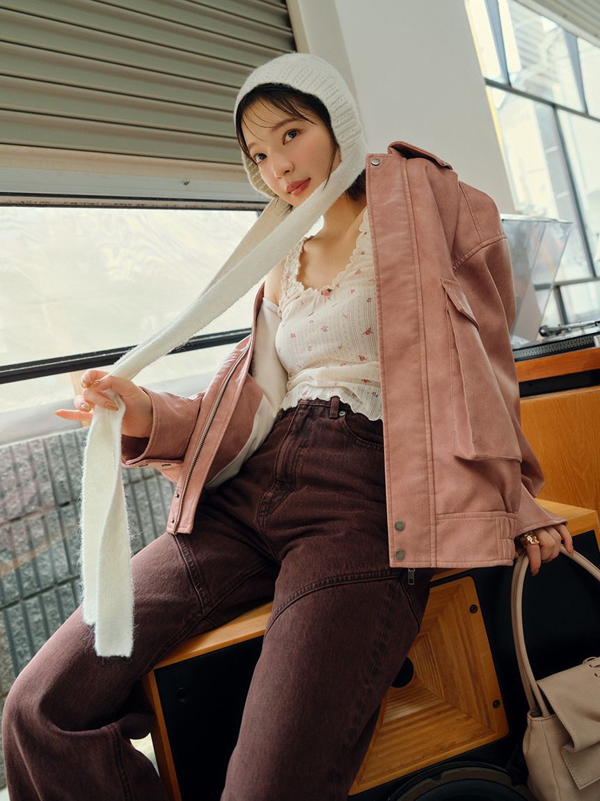 LILY BROWN Lingerie「【LILY BROWN Lingerie】コットンフリルタンク」|タンクトップ|