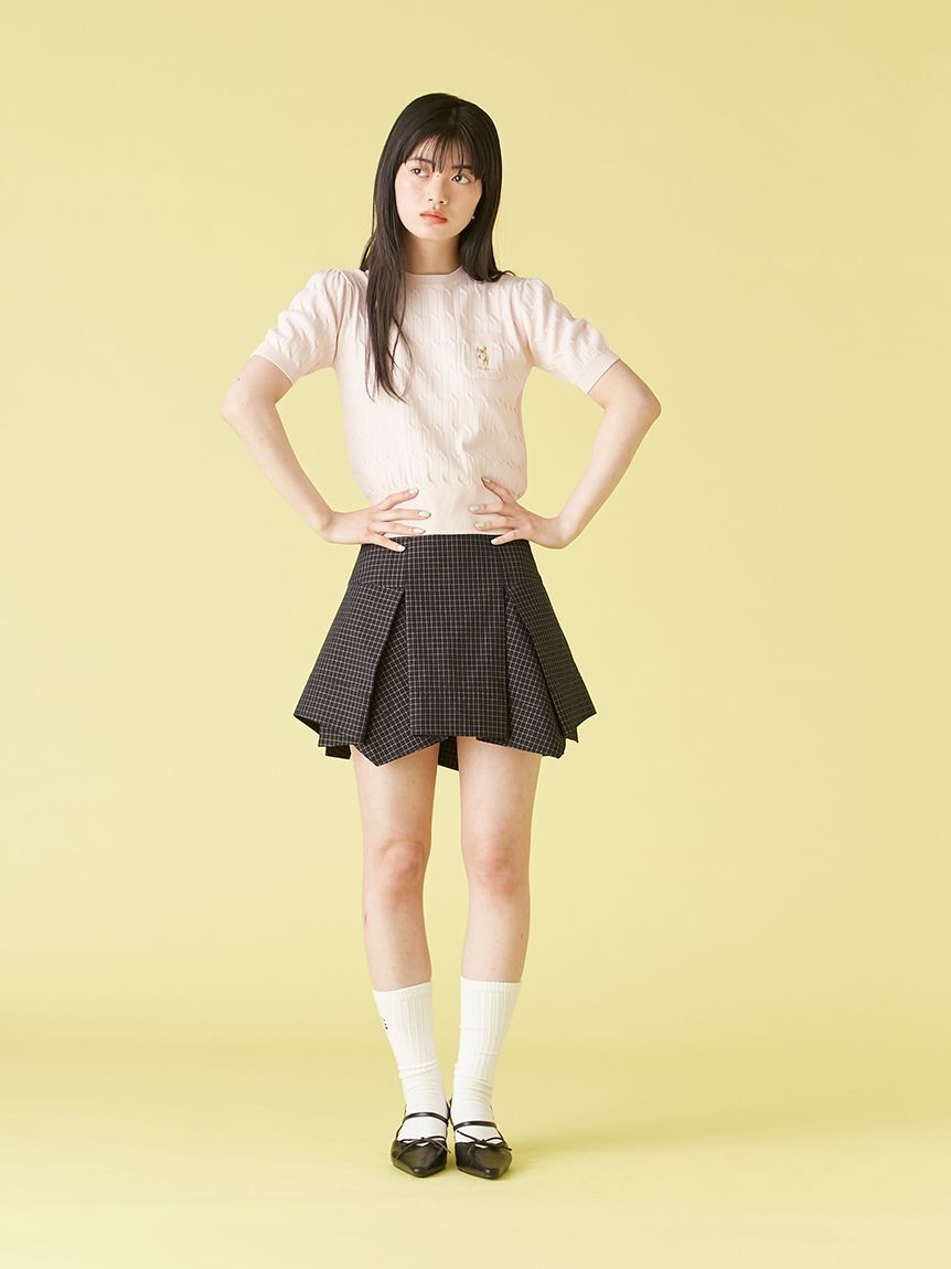 LILY BROWN「ボックスフリルスカショーパン」|その他|