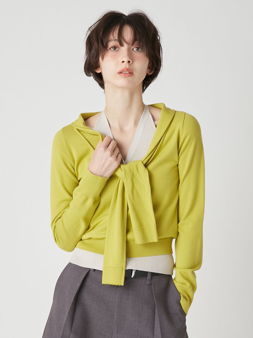 LILY BROWN「レイヤードディテールニットセット」|ニット・セーター|LIME