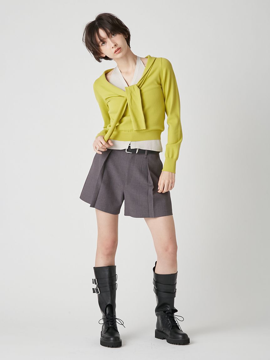 LILY BROWN「レイヤードディテールニットセット」|ニット・セーター|