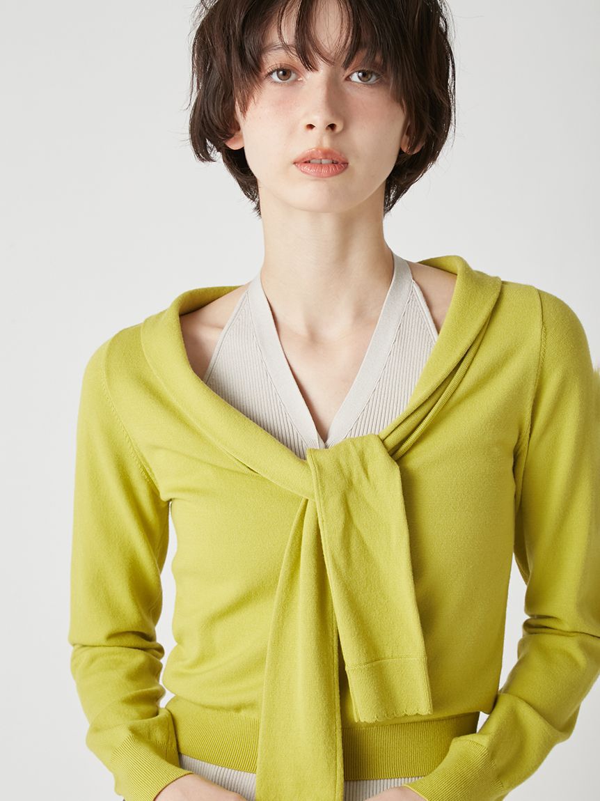 LILY BROWN「レイヤードディテールニットセット」|ニット・セーター|