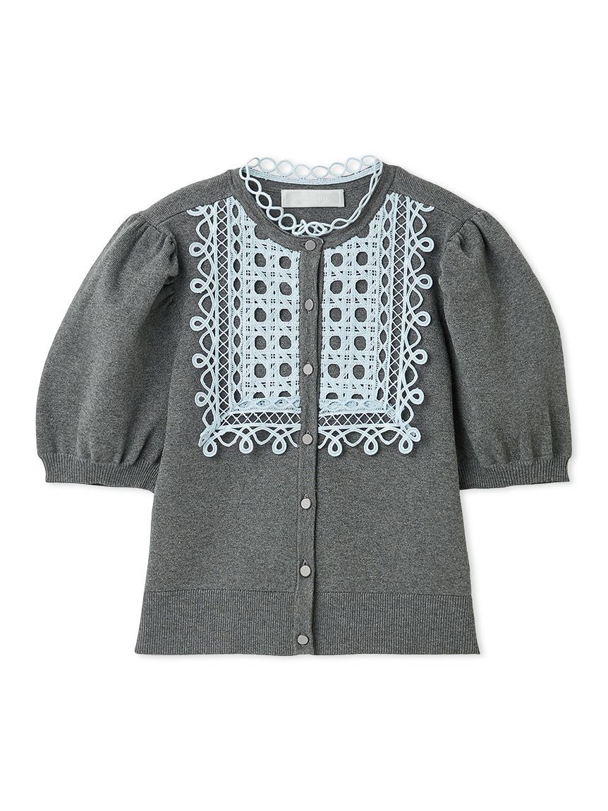 CELFORD「ビブヨークレースカーディガン」|カーディガン|