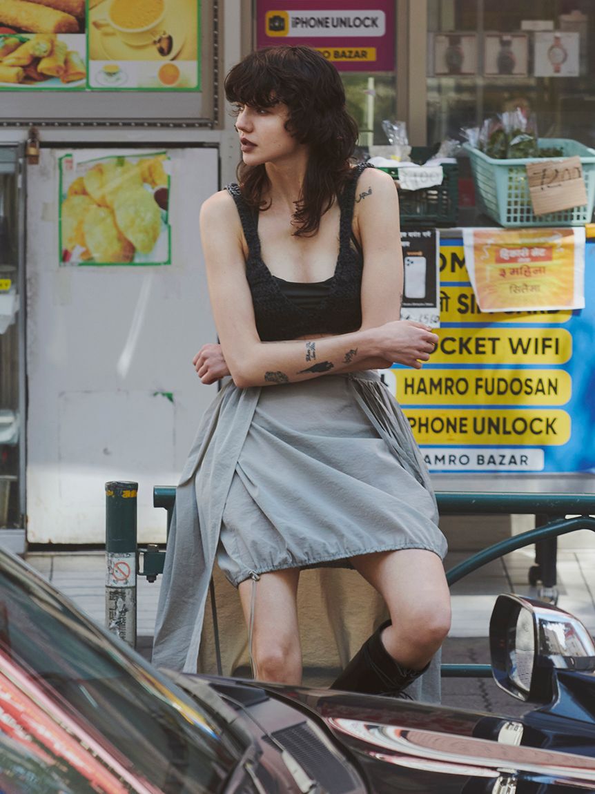 styling/「【S/S(エスバイエス)】＜ウォッシャブル・撥水＞ラップスカート」|スカート|