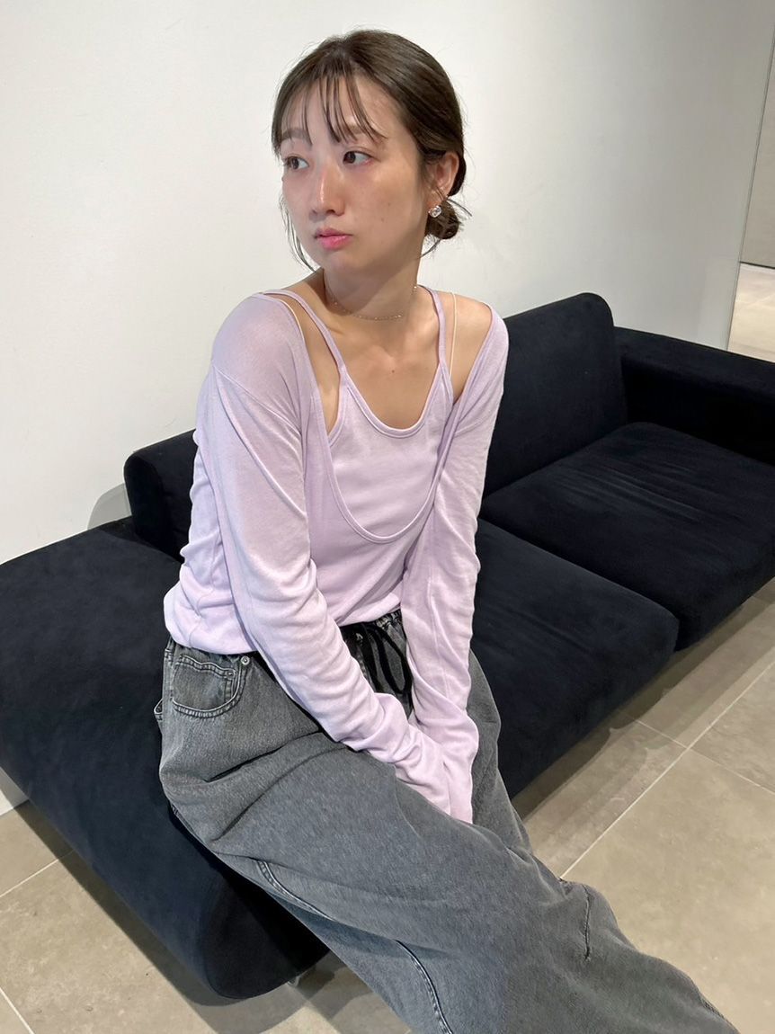 styling/「【MILLER&times;styling/】レイヤード2WAYトップ」|Tシャツ・カットソー|