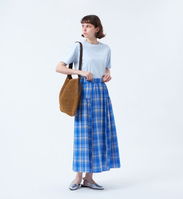 MACKINTOSH PHILOSOPHY「タータンチェックボリュームスカート」|スカート|