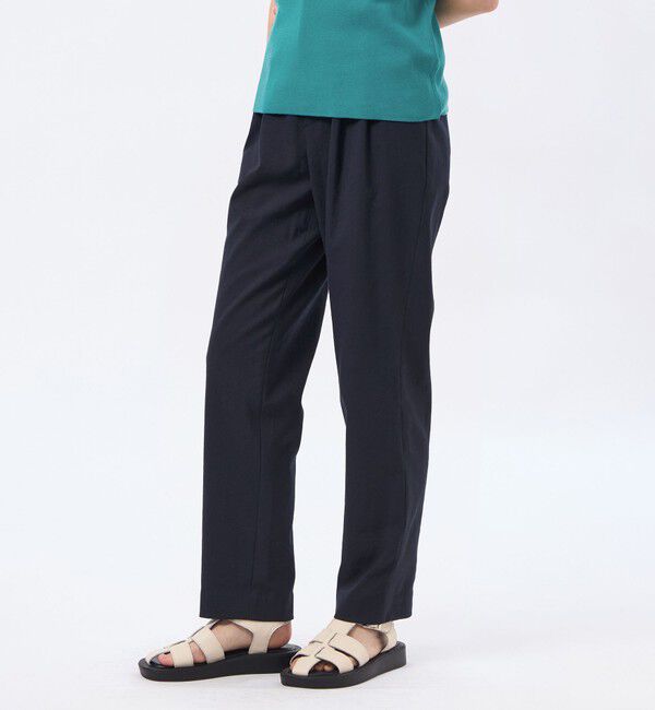 MACKINTOSH PHILOSOPHY「【MP STANDARD TROUSERS 002 SLIM FIT】DRY OXFORD製」|スラックス|ネイビー