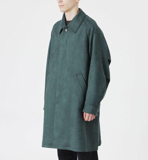  「スエードライクステンカラー」|ステンカラーコート|