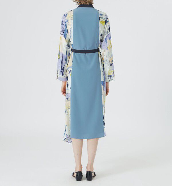  「ニュアンスプリントワンピース」|ワンピース|