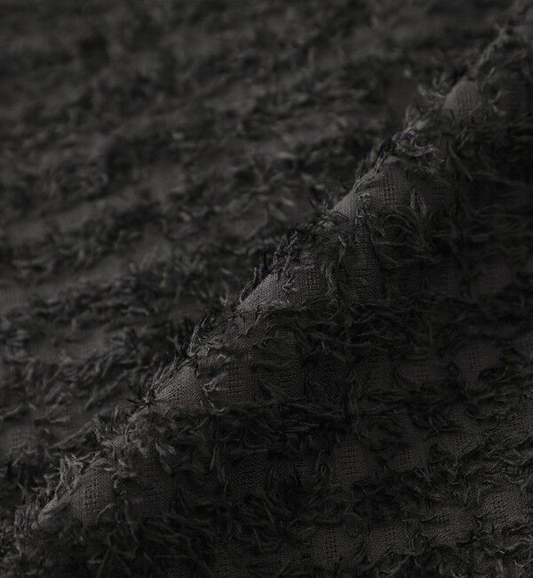  「シアーシャギージオメトリックハーフスリーブシャツ」|シャツ・ブラウス|