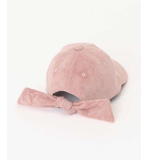 ikka kids「コーデュロイ後ろリボンキャップ」|その他|